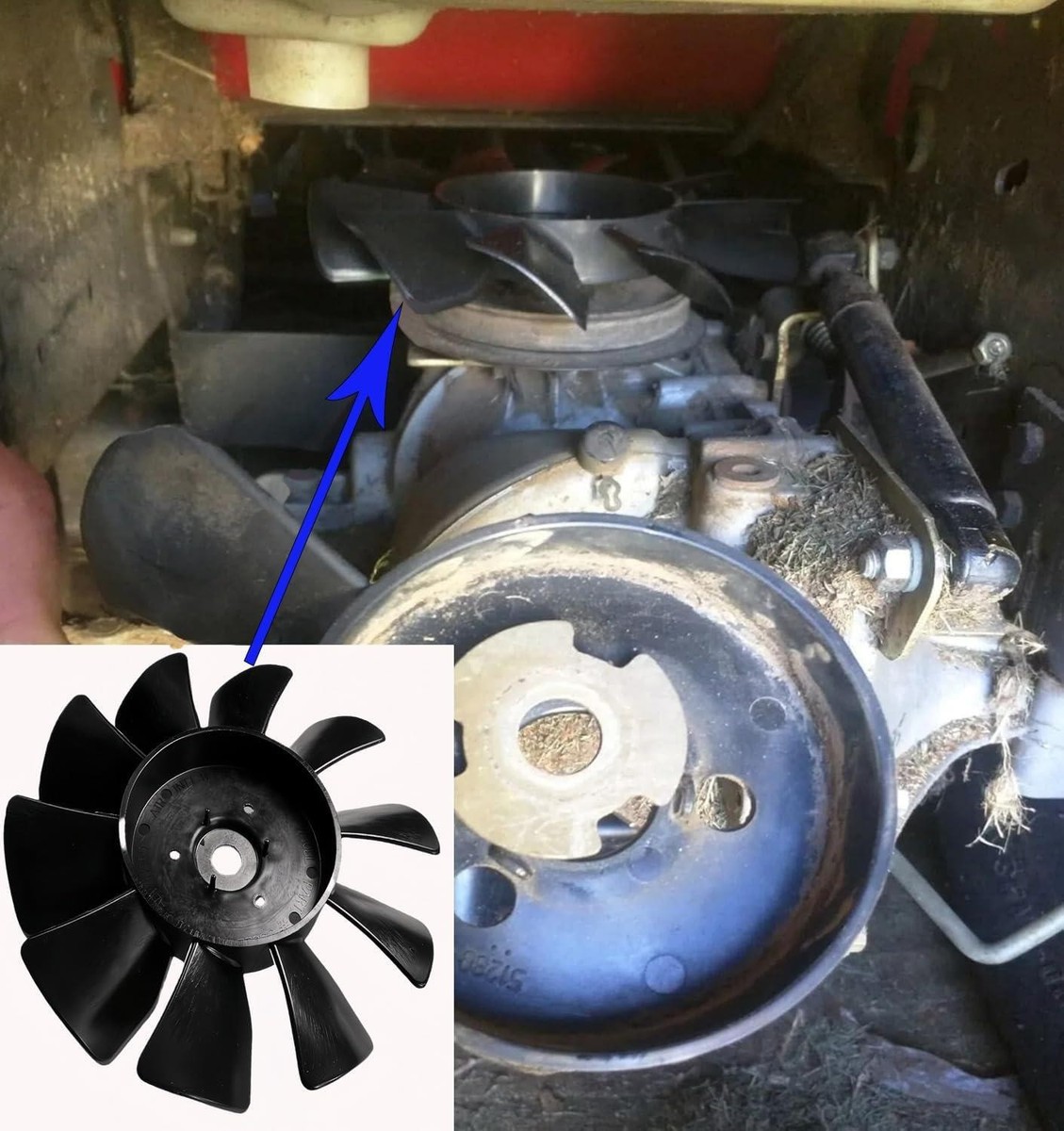 Hydro Gear Hydro Fan Genuine Hydro-Gear Transmission Cooling Fan