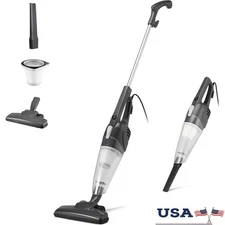 2-in-1 Corded Vacuum Cleaner Lightweight Handheld Stick W/ HEPA Filter New