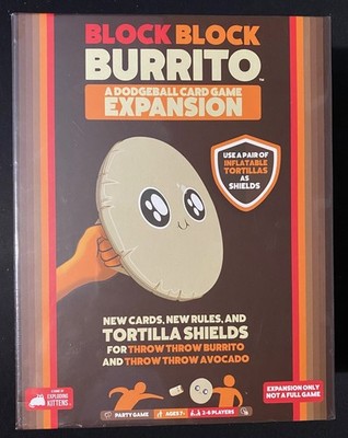 Block Block Burrito - Wurfwurf Burrito/Avocado Expansion Pack (Neu & Versiegelt)