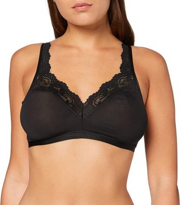 Sloggi Romance SI Damen BH Bügellos Gr. 75A Schwarz