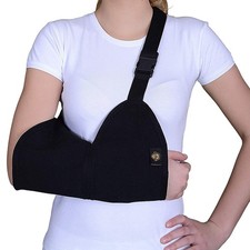Adult Arm Sling and Immobilizer with Adjustable Straps for Broken Bones, Disl...