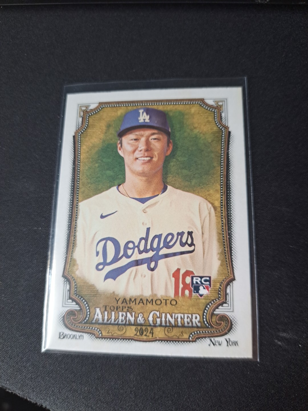 Yoshinobu Yamamoto 2024 Topps Allen & Ginter #201 Base Price