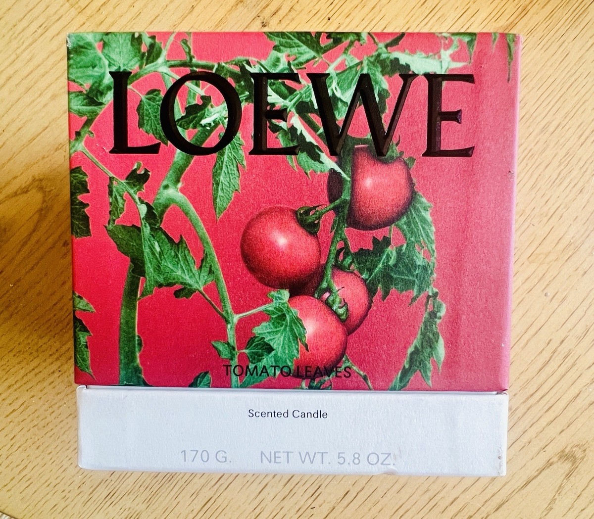 Loewe Tomato Leaves Candle Box - 5.8 oz - Empty | eBay