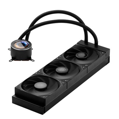 AIO-CPU-Wasserkühler Flüssigkeitskühler 3 PWN-Lüfter (120mm) Intel AMD
