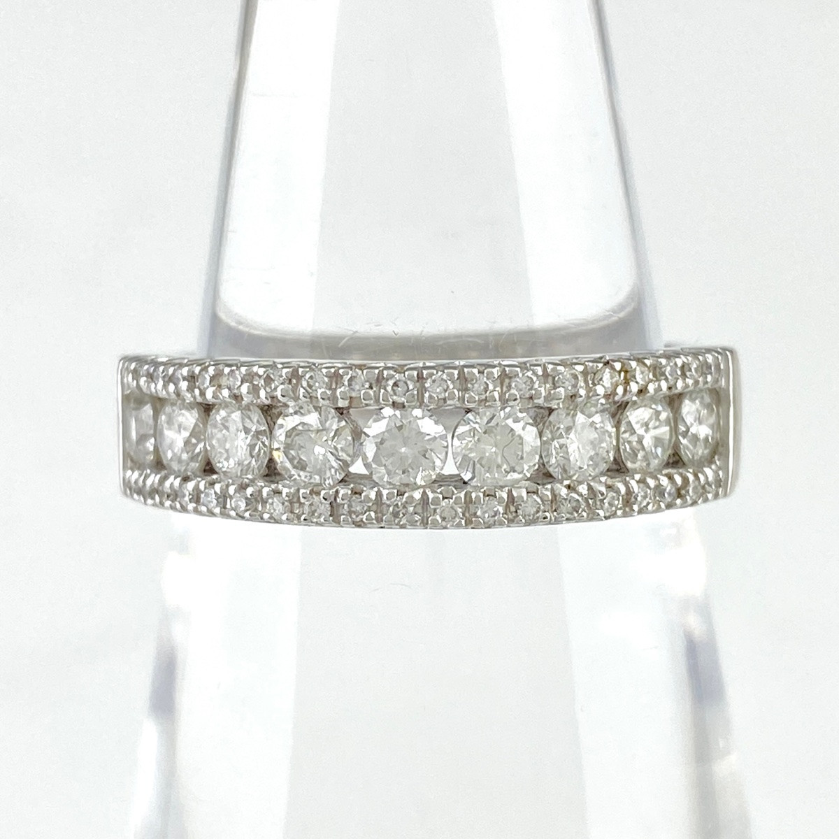 Samistar SAMISTAR-D melee diamond design ring WG WhiteGold ring