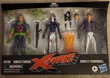 Hasbro Marvel Legends X-Force 3-pack Rictor Domino Cannonball Action Figures New