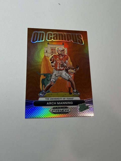 Arch Manning ROOKIE ON CAMPUS PRIZM 2025 Panini CASE HIT! 🔥💥