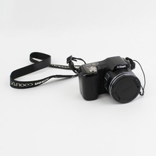 Nikon COOLPIX L100 Digital Camera 10 MP Black W/ 5.0-75.0 MM Lens Works