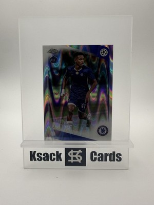 2025-26 Topps Chrome UCC Rookie Card Estevao Willian Raywave #66
