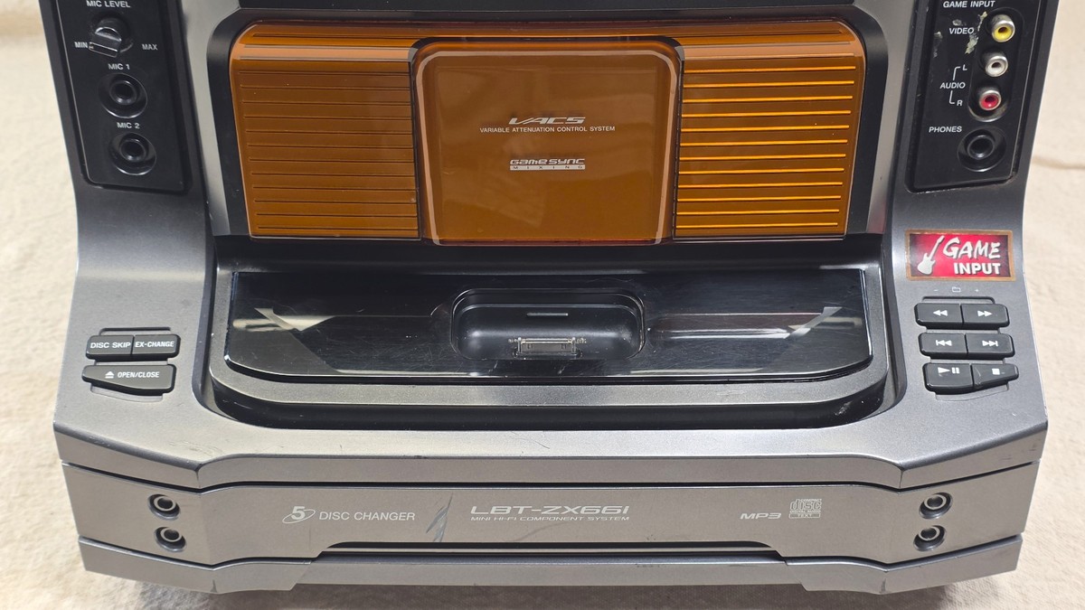 Sony HCD-ZX66I Compact Disc Receiver for LBT-ZX66I Micro Hi-Fi