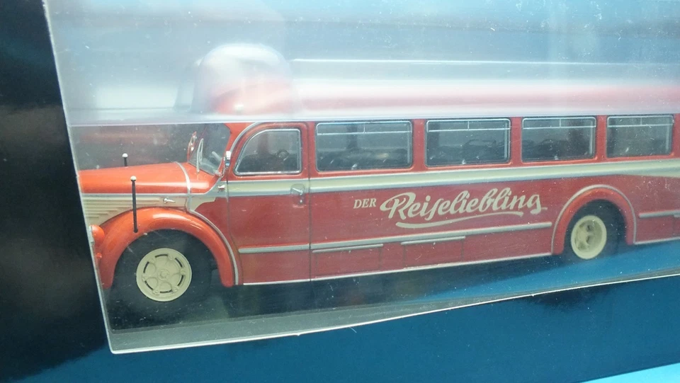 Schuco Mercedes-Benz Bus O 6600 Der Reiseliebling 1/43 neuf dans sa boîte - Photo 3/4