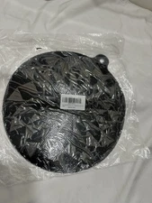 2 PCS Thermochromic Silicone Induction Cooktop Protector Mat Non-Slip 9.5 Inch