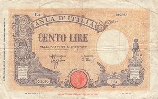 Italy 100 Lire 1943
