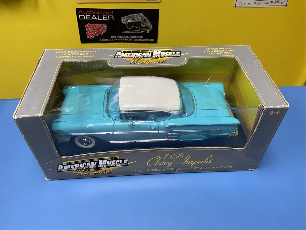 Ertl American Muscle Memories 1958 Chevy Impala 1 18 for