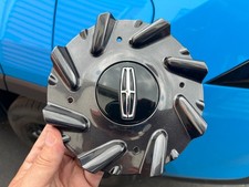 20 21 22 Lincoln Aviator Oem Center Wheel Cap Dark Gray Lc5c1a096bb Clean