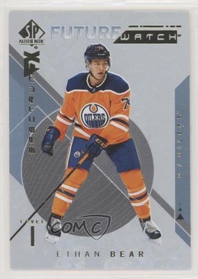 2018-19 SP Authentic Spectrum FX Bounty Ethan Bear #S-69 Rookie RC 02v3