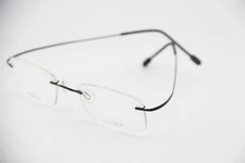 NEW MARCHON AIRLOCK 720/40 038 BLACK AUTHENTIC FRAMES EYEGLASSES 53-21