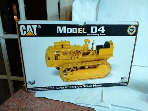 Caterpillar CAT D 4 Crawler Vintage Farm Model Large Scale Gilson Riecke Limited - Picture 9 of 12