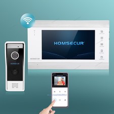 HOMSECUR Waterproof WIFI Video Doorphone Entry Intercom Night Vision Monitoring
