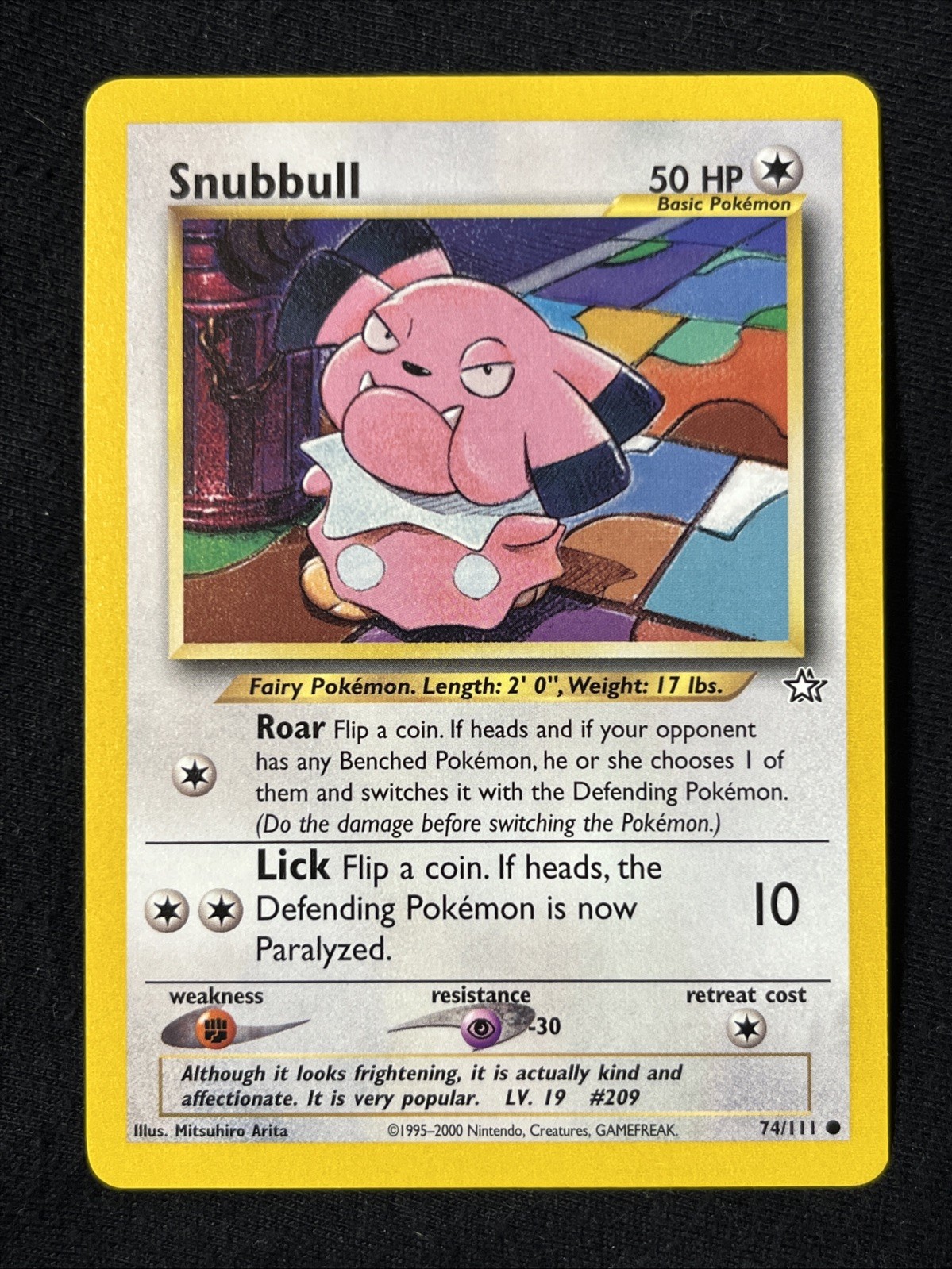 Snubbull 74/111 Neo Genesis Regular LP