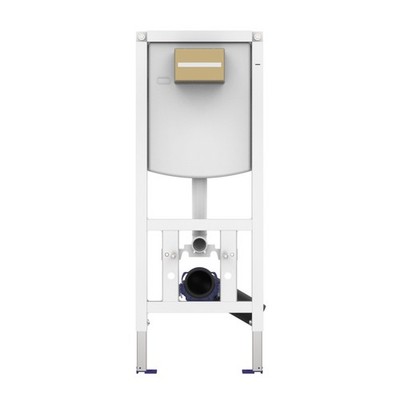 VIS CONEL WC-Element E3 m. UP-Spülkasten BH1120mm+DrückerplatteTEES matt-schwarz