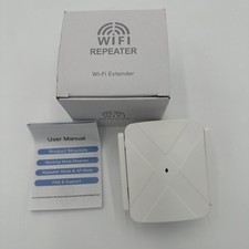 WiFi Extender, Signal Booster for Home Dual Band 2.4G 5G Cover up to 10000sq.