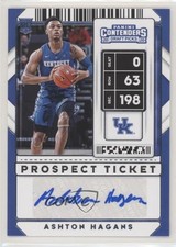 2020 Contenders Draft Picks Sticker Prospect Ticket Ashton Hagans #98 Auto 1u6