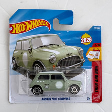 Hot Wheels Austin Mini Cooper S Model Toy Car - Brand New