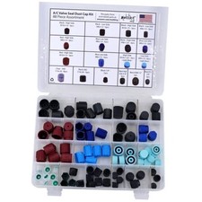 Car A/C Sealing Dust Cap Kit - 88 Piece  Air Valve Cover Set for R12 - R134a