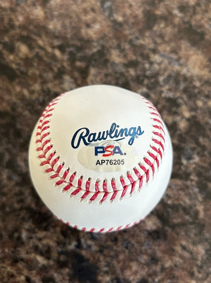 Johnny Bench Signed Autographed Hall of Fame Logo Baseball “HOF 89” Insc PSA/DNA - Image 2 of 3