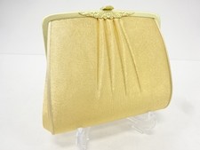 7078919: JAPANESE KIMONO / VINTAGE EVENING BAG / WEAVE PATTERN