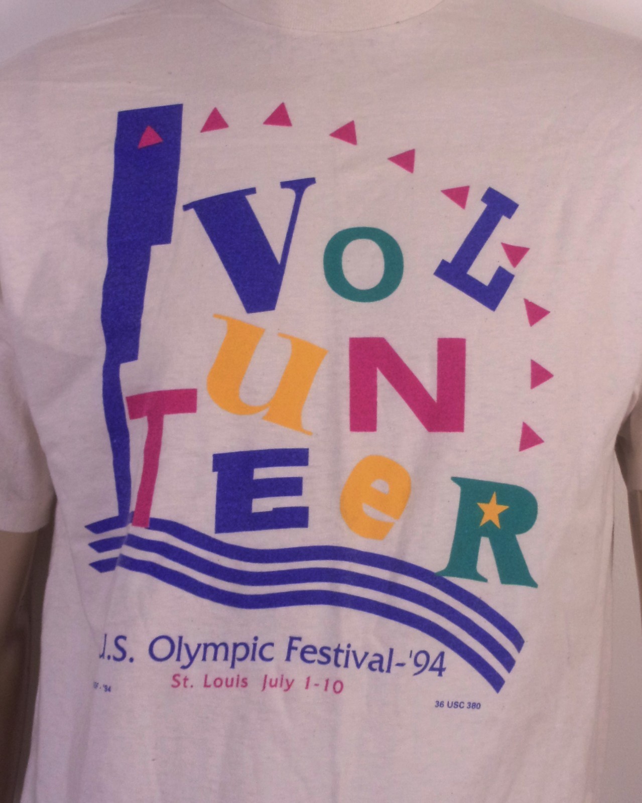 Vintage 1994 US Olympic Festival T-Shirt with Southwestern Bell Mobile Logo