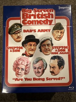 Big Screen British Comedy (Blu-ray) Imprint Boxset Rare OOP Sealed Region Free