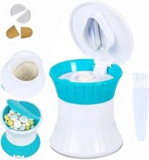 Pill Cutter and Splitter for Small or Large Pills - 3 in 1 - Tablets Crusher G