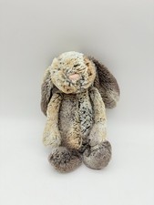 Jellycat Woodland Babe Bunny Plush Medium Gray Oatmeal London Toy 12 Light