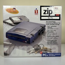 Iomega 10919 Zip 100 Drive Parallel Port New, Factory SealedPC Computer NOS
