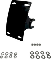 Rocker Lockers License Plate Kit Black DK-M8LP-AX-CRV