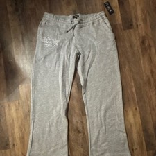 Ed Hardy Women's Gray Tiger Graphic Jogger Set XL Hoodie  Pants