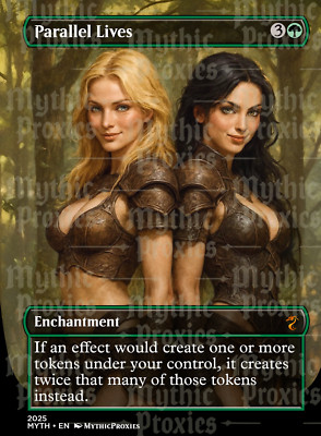 Parallel Lives Borderless High Quality Altered Art Custom Card