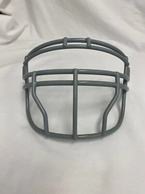 Schutt SUPER PRO SROPO-DW-XL adlt Football Face Mask In Lt Gray W/ Attachments