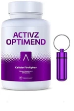 ACTIVZ OPTIMEND -  60 Capsules +  Small Portable Pill Box with Keychain