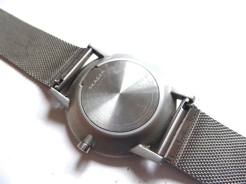 Pre-owned: Skagen Kristoffer Gents Watch. Silver. Blue dial. SKW6525 - Picture 5 of 9