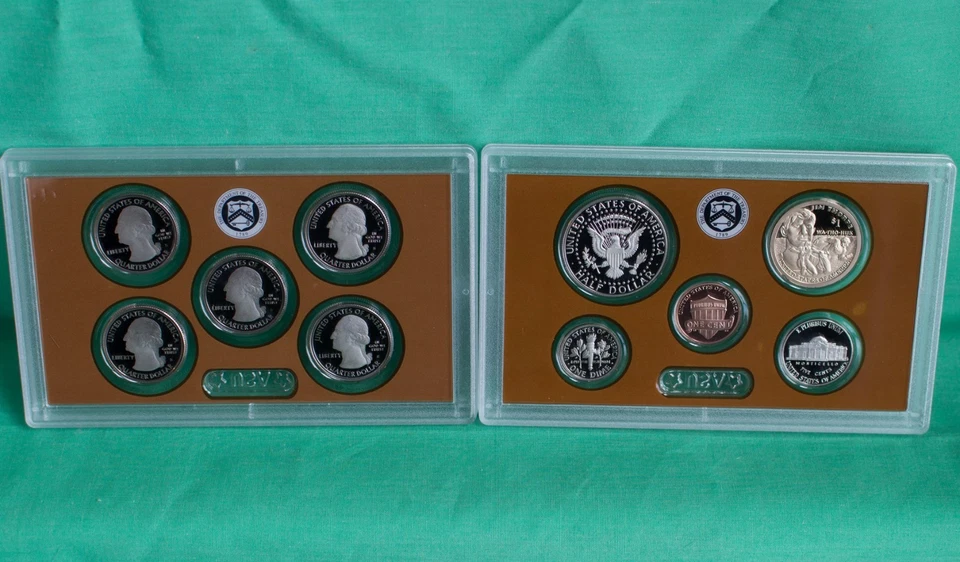 2018 S United States Mint ANNUAL 10 Coin Proof Set Original Box and COA Complete - Image 4 of 4