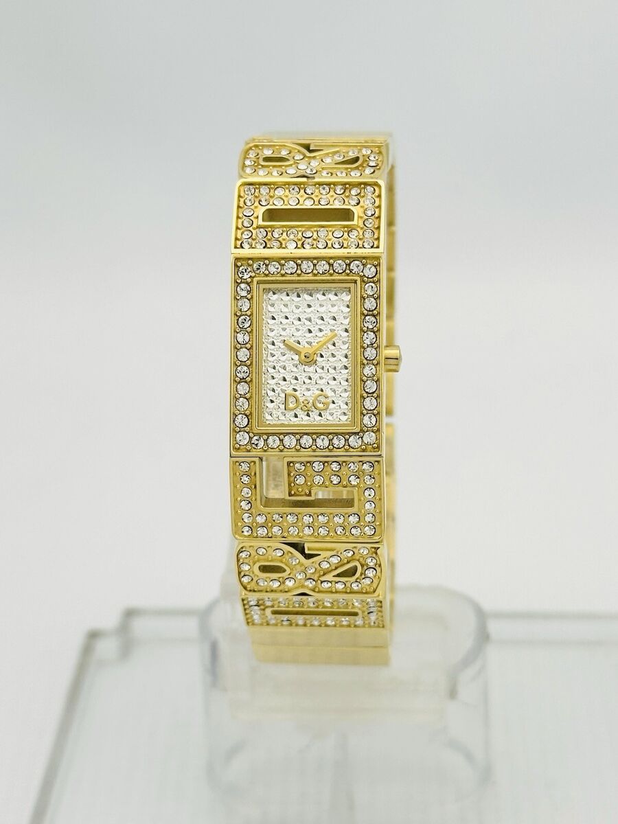 Dolce & Gabbana Ladies Dress Watch DW0287 Yellow Gold Tone Dolce & Gabbana Ladies Dress Watch DW0287 Yellow Gold Tone