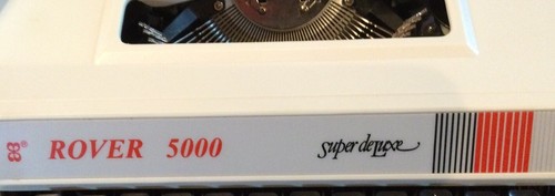 Rover 5000 Super Deluxe - Vintage Portable Typewriter with Hard Case (Tested) - Picture 3 of 6