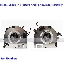 New For LENOVO YOGA Slim 7 proX 14IAH7 COOLING FAN R L 5F10S14040