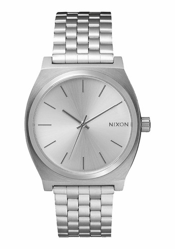 Nixon Orologio uomo donna acciaio Time Teller all/silver movimento quarzo |  eBay