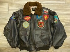 Avirex Leather Flight Jacket In Vintage Outerwear Coats Avirex Leather Flight Jacket In Vintage Outerwear Coats