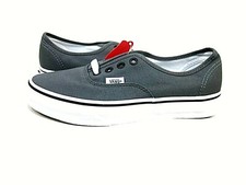 Vans Authentic Core Classic Men's Grey Sneakers VN000JRAPBQ,US Size 4.5,New