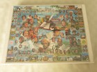 'GREAT AMERICAN AUTHORS'  WHITE MOUNTAIN 1000 PC PUZZLE  NEVER OPENED -24" X 30"